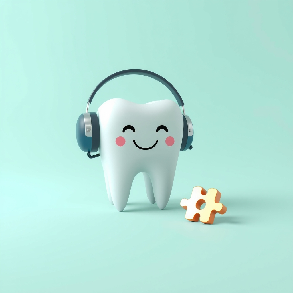Illustration: Preparing Autistic and Sensory-Sensitive Children for Dental Visits