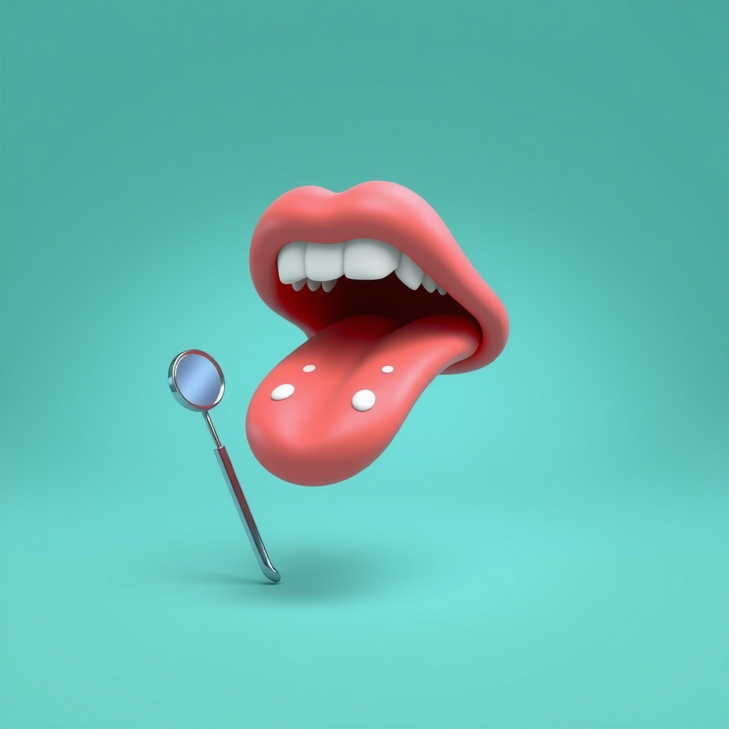 Illustration: Oral Thrush (Candidiasis): Causes, Symptoms, and Treatment